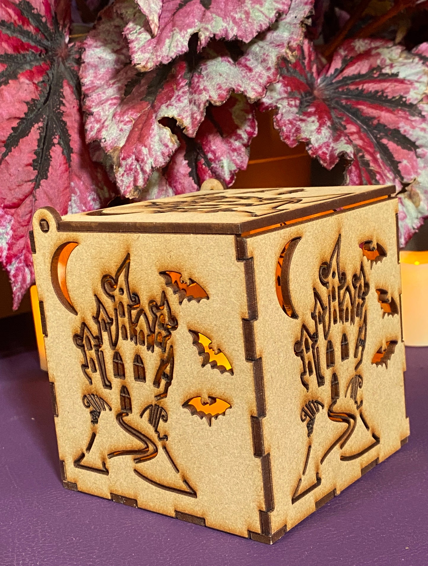 Haunted House MDF Craft Kit Night Light