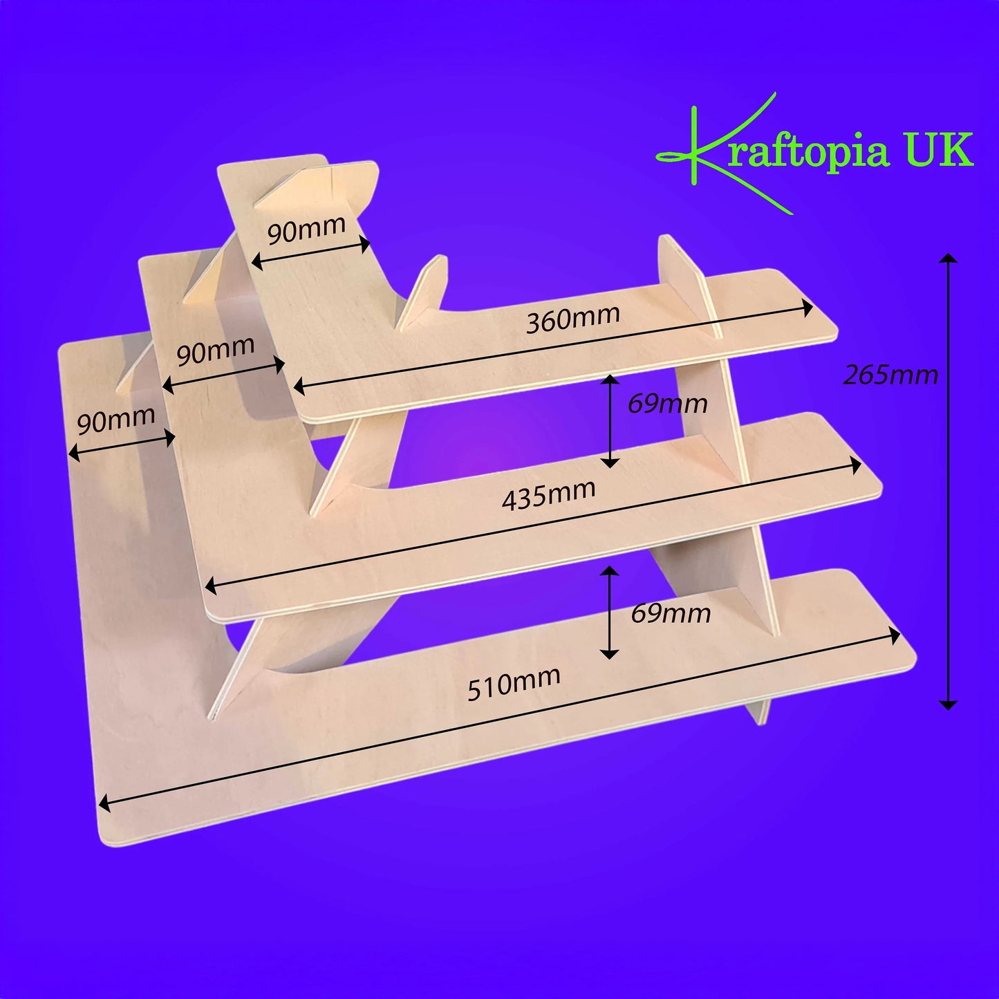 Shop Display/Craft Stand External Corner