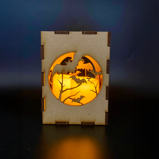 Flying Bats Small Lantern