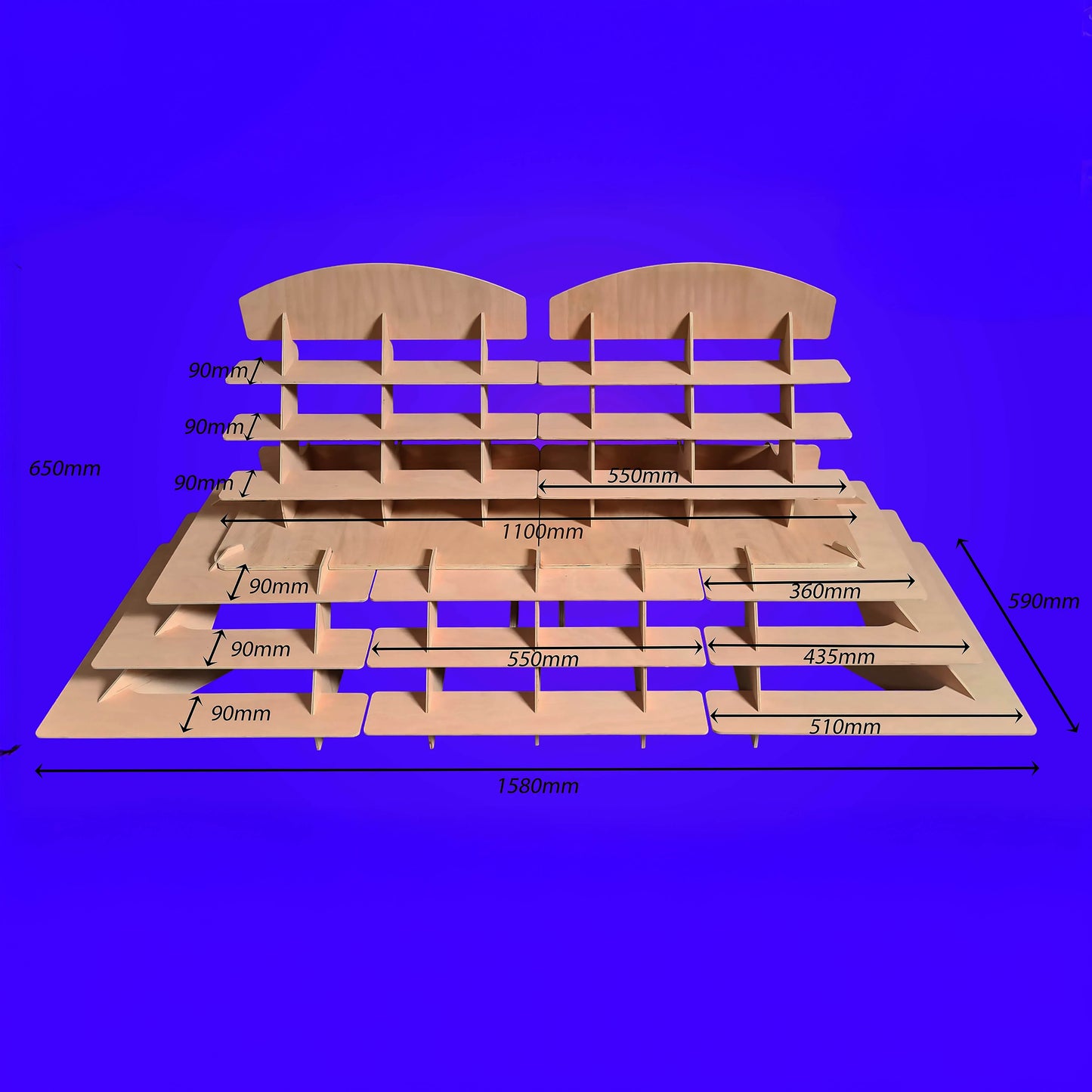 Shop/Craft Display Stand Complete Setup With or Without Table