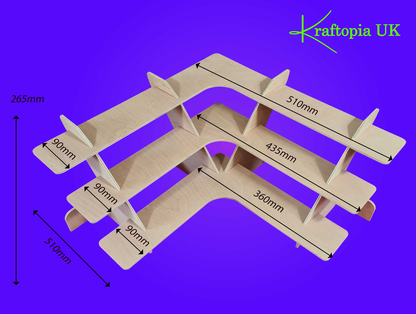 Shop Display/Craft Stand Internal Corner