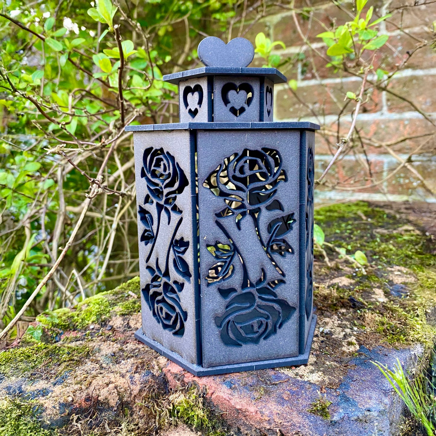 Gothic rose lantern