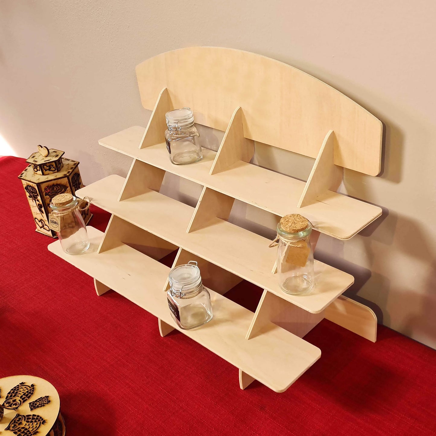 3 Tier Medium Shop Display/Craft Stand 6mm Ply