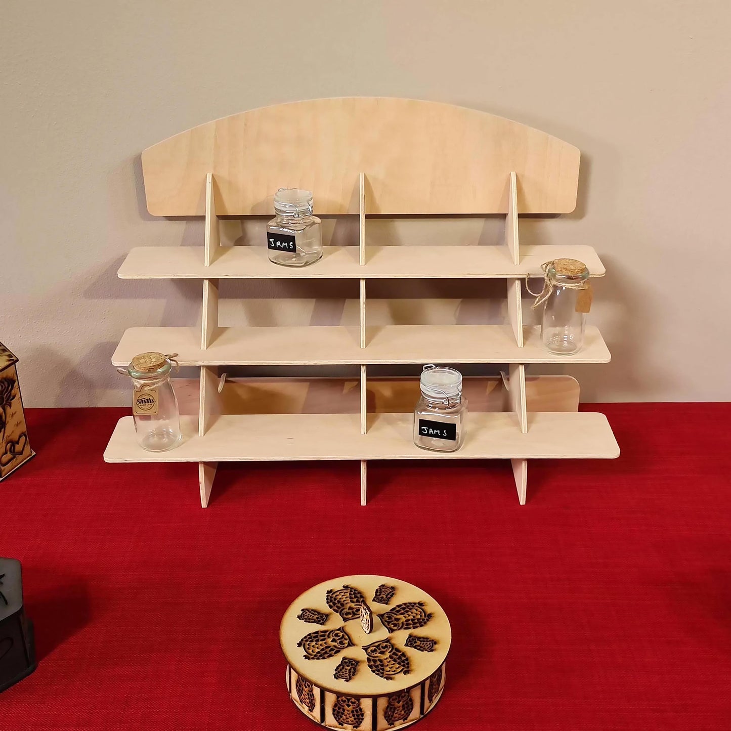 3 Tier Medium Shop Display/Craft Stand 6mm Ply