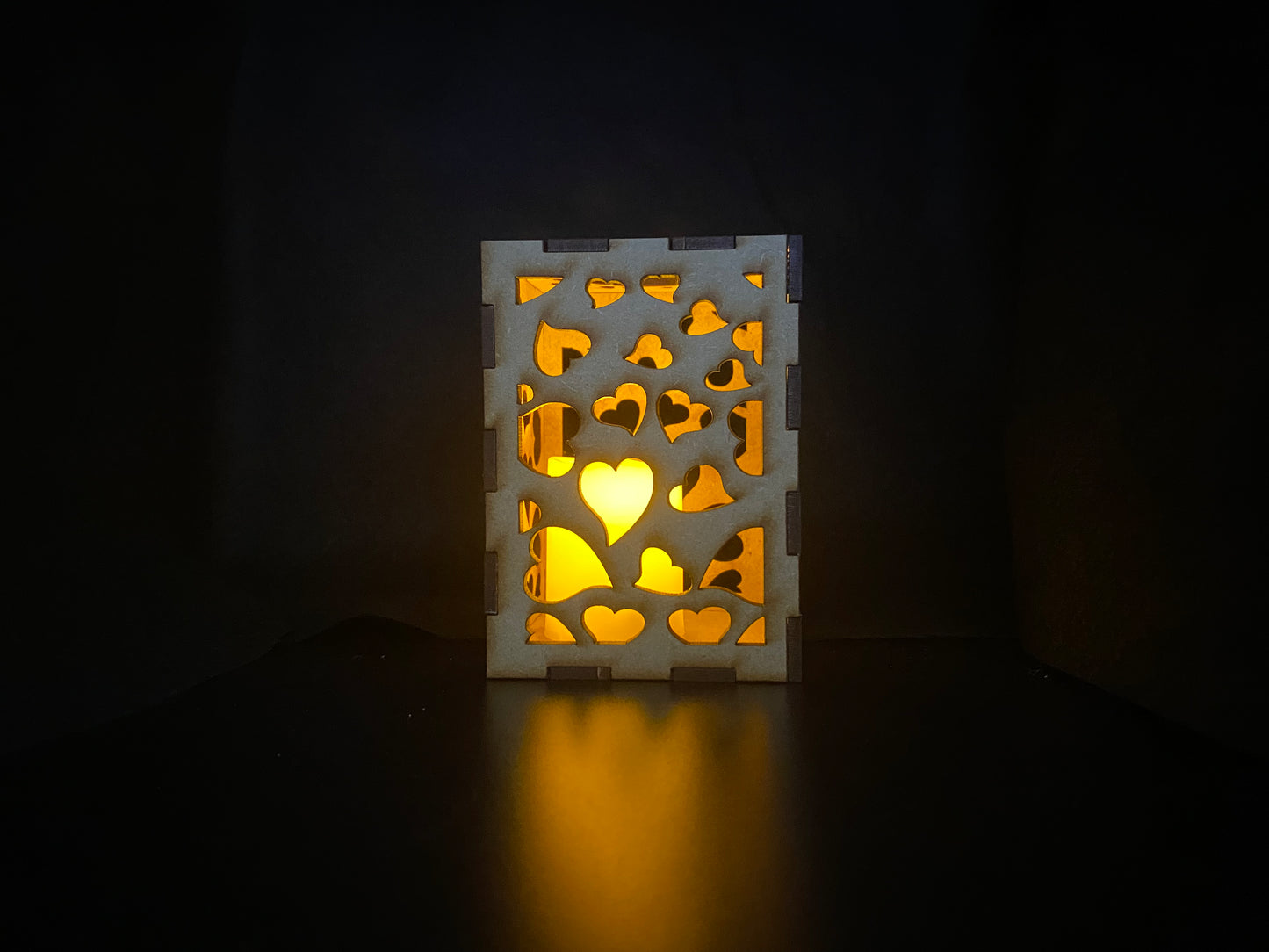 Heart Lantern MDF Craft Kit - Small