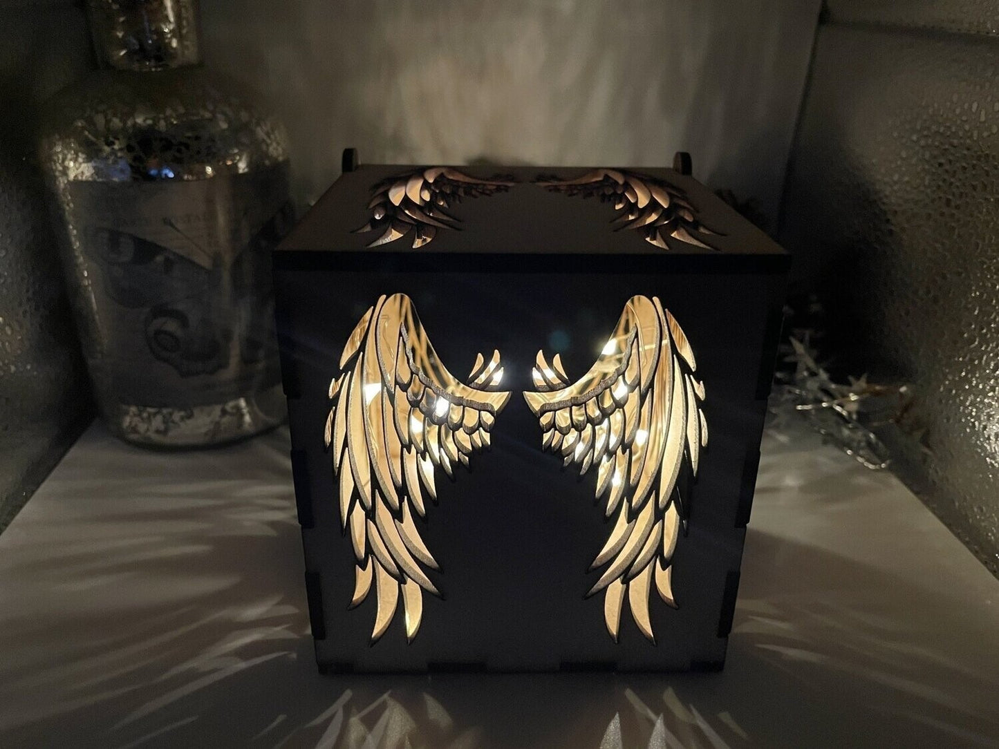 Angel Wings MDF Night Light Craft Kit