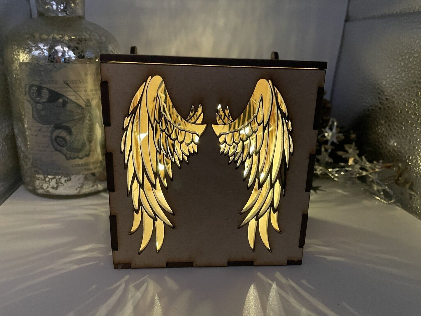 Angel Wings MDF Night Light Craft Kit