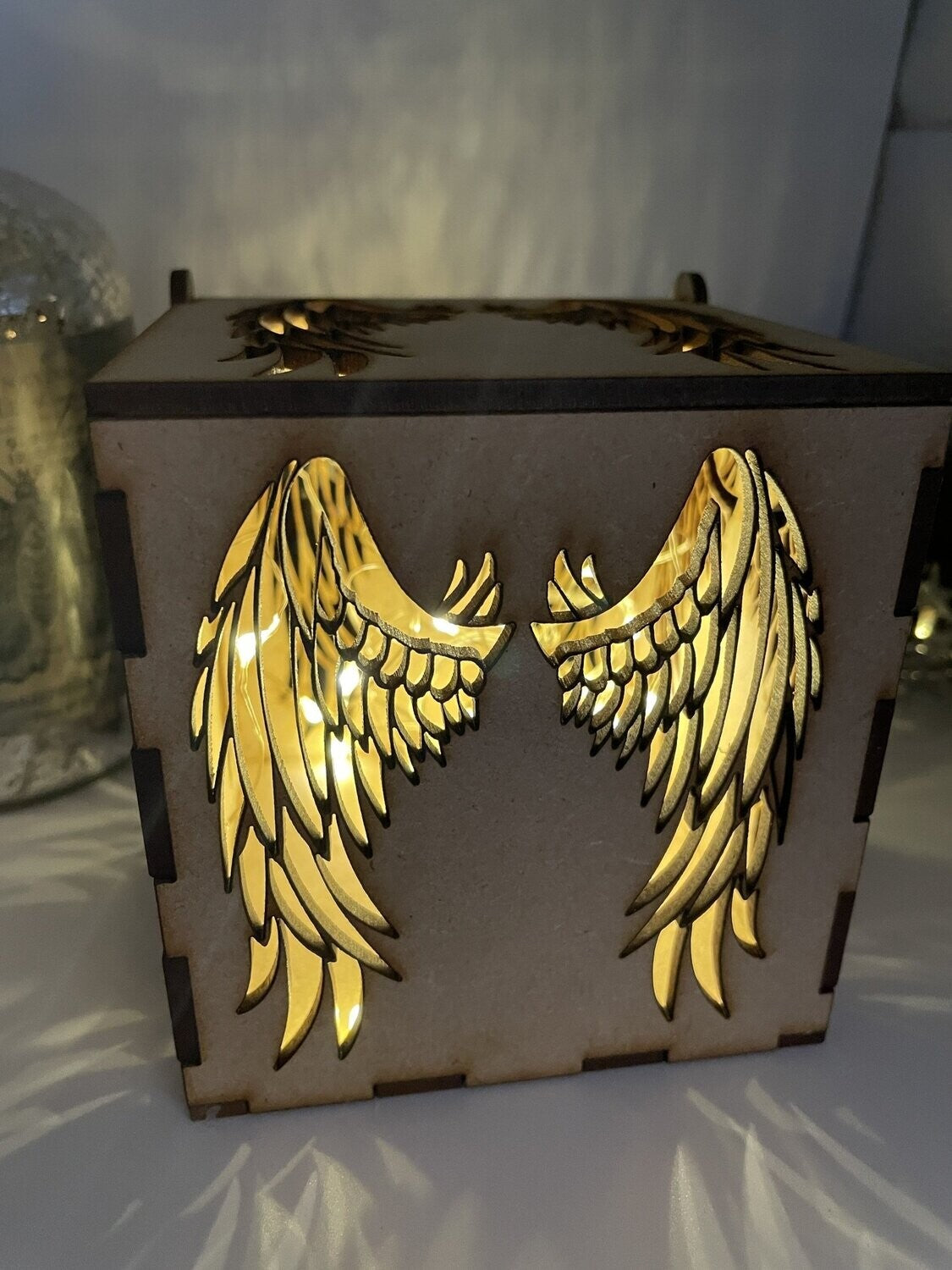 Angel Wings MDF Night Light Craft Kit