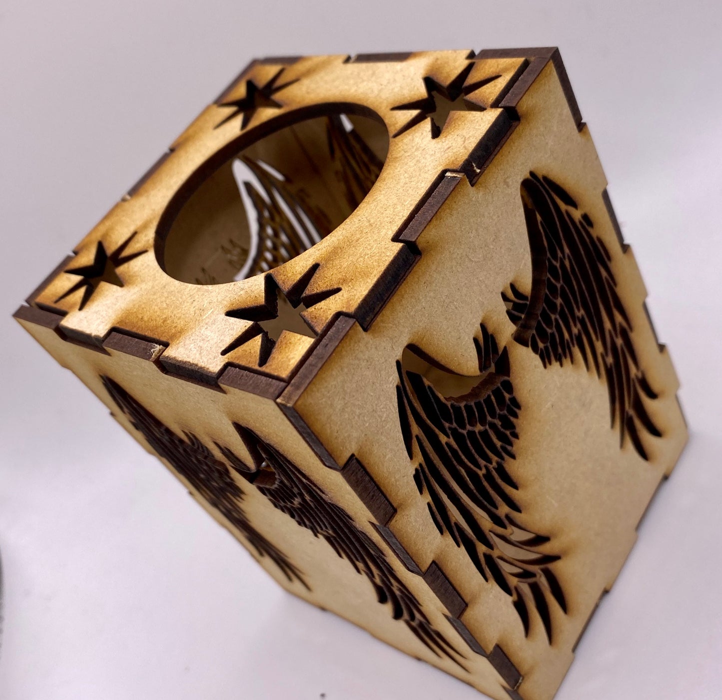 Angel Wings Lantern MDF  - Small