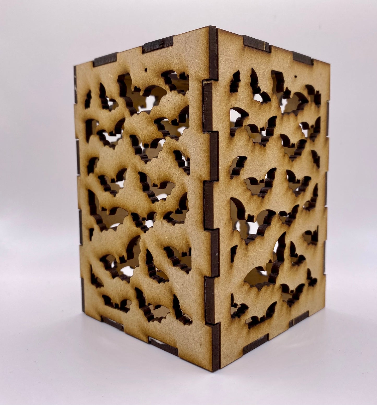 Bats Lantern MDF Craft Kit - Small