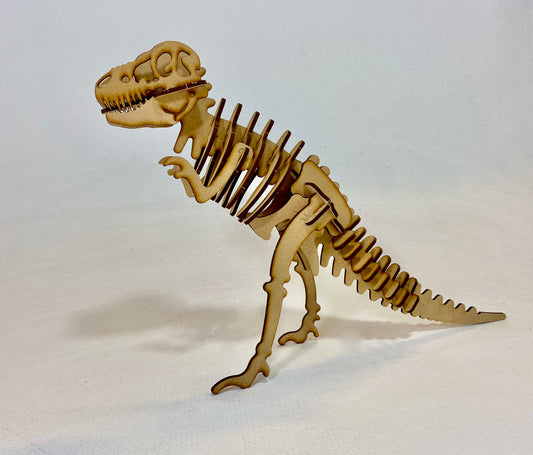 T-Rex Dinosaur 3D Wooden Jigsaw Puzzle Kit