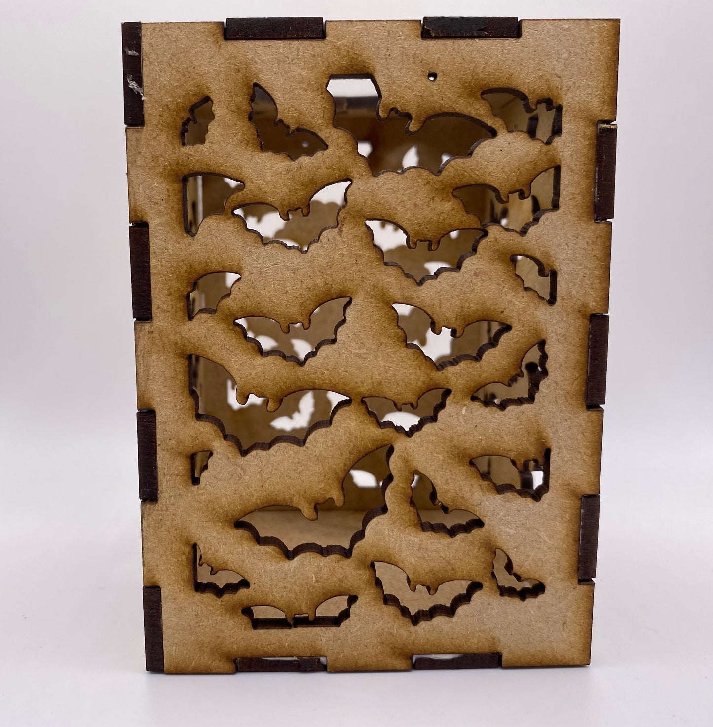 Bats Lantern MDF Craft Kit - Small