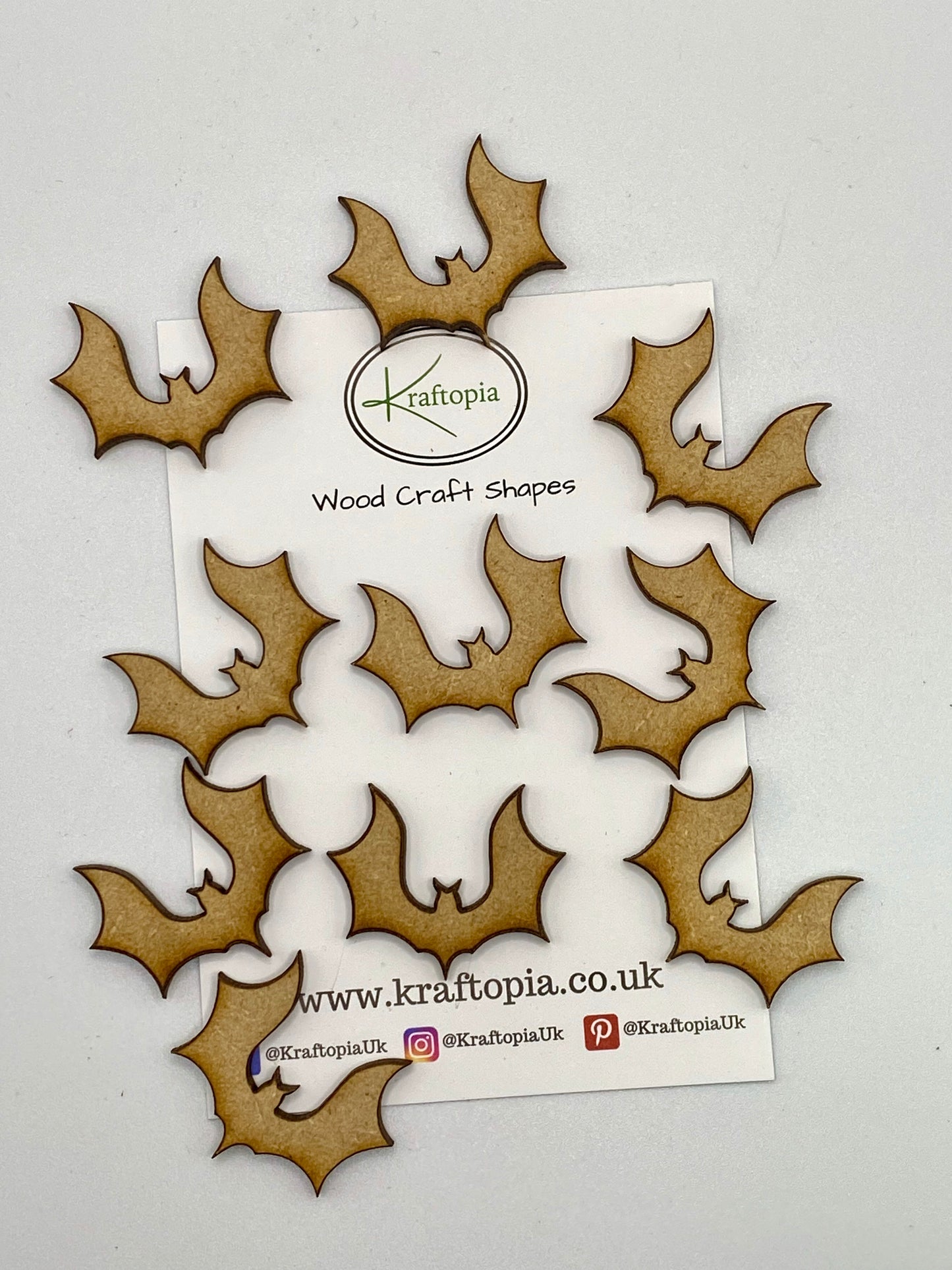 Big Wing Bat MDF Craft Blanks