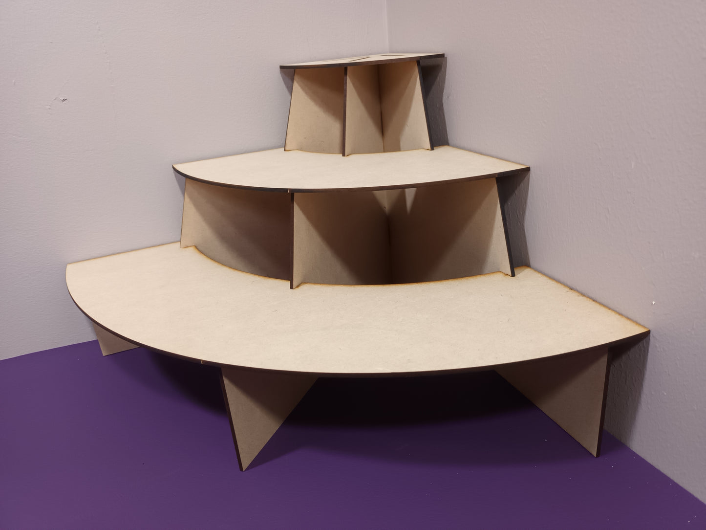 Circular Corner Display Stands