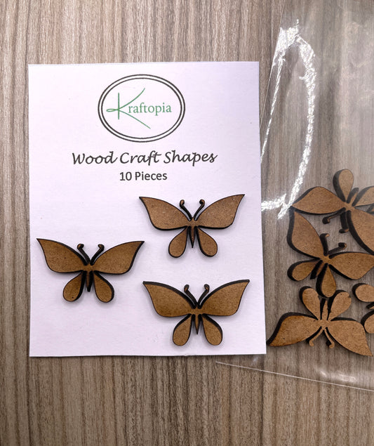 Butterfly MDF Craft Blanks