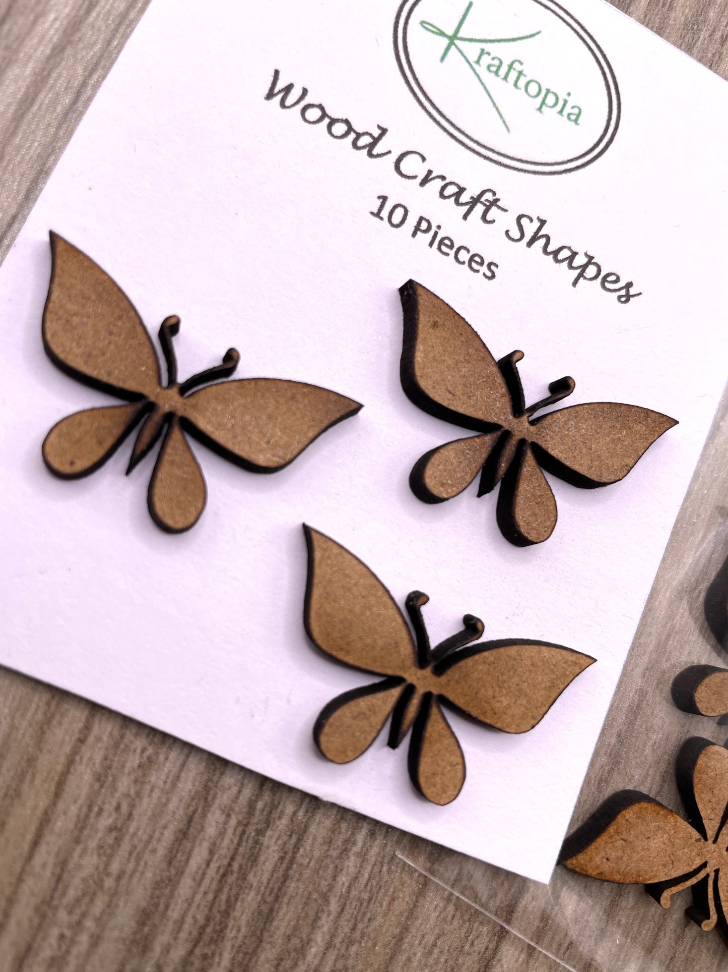 Butterfly MDF Craft Blanks