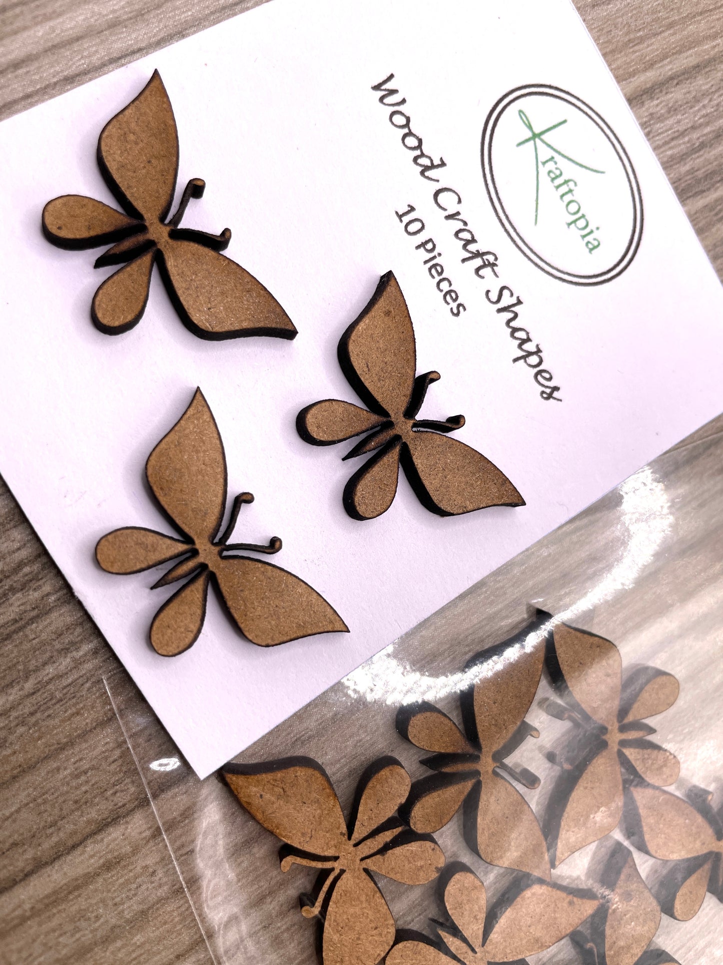 Butterfly MDF Craft Blanks