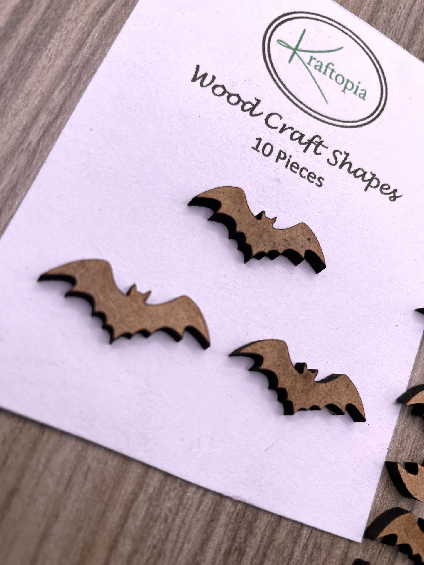 Flying Bats MDF Craft Blanks