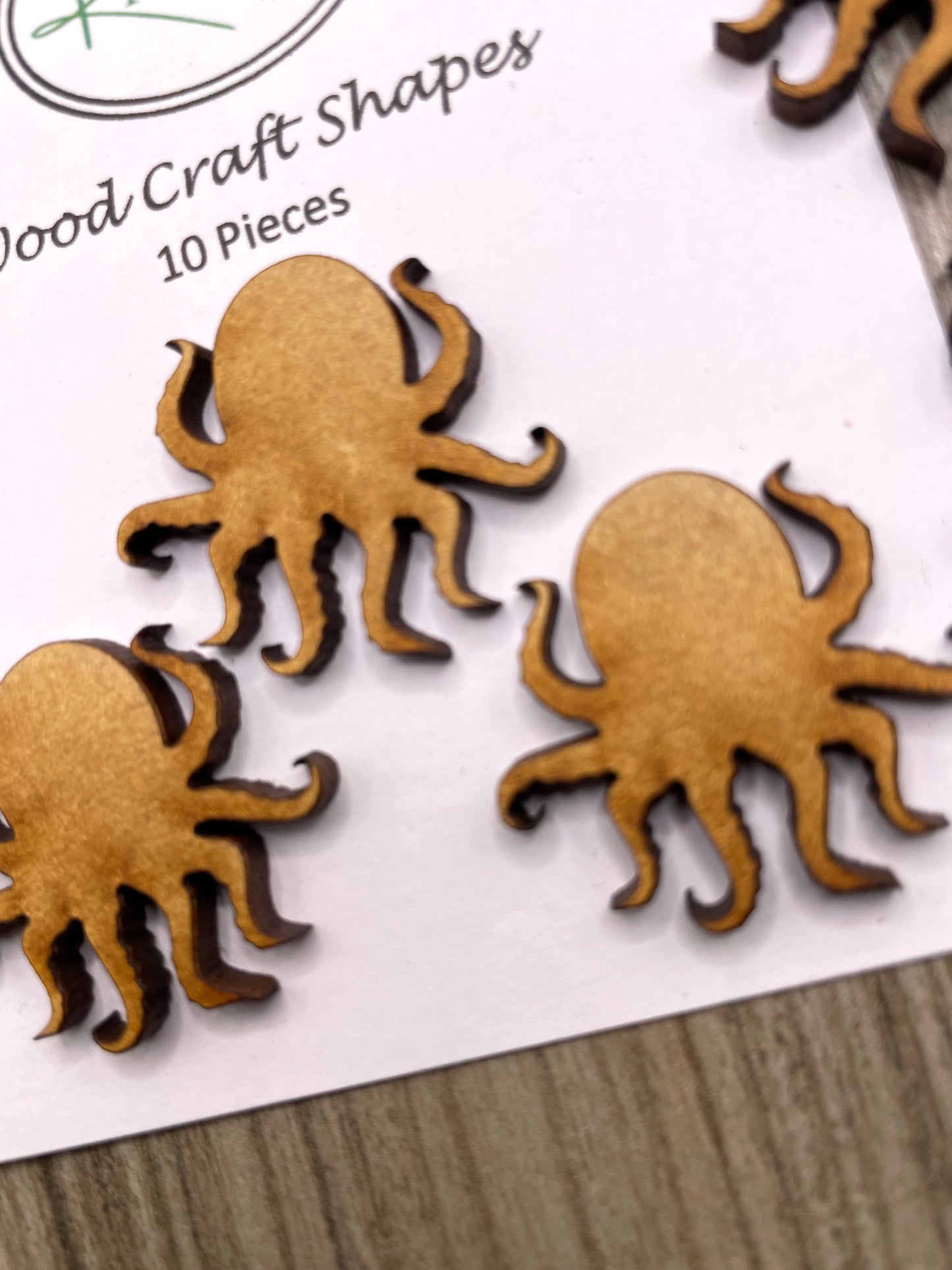 Octopus MDF Craft Blanks