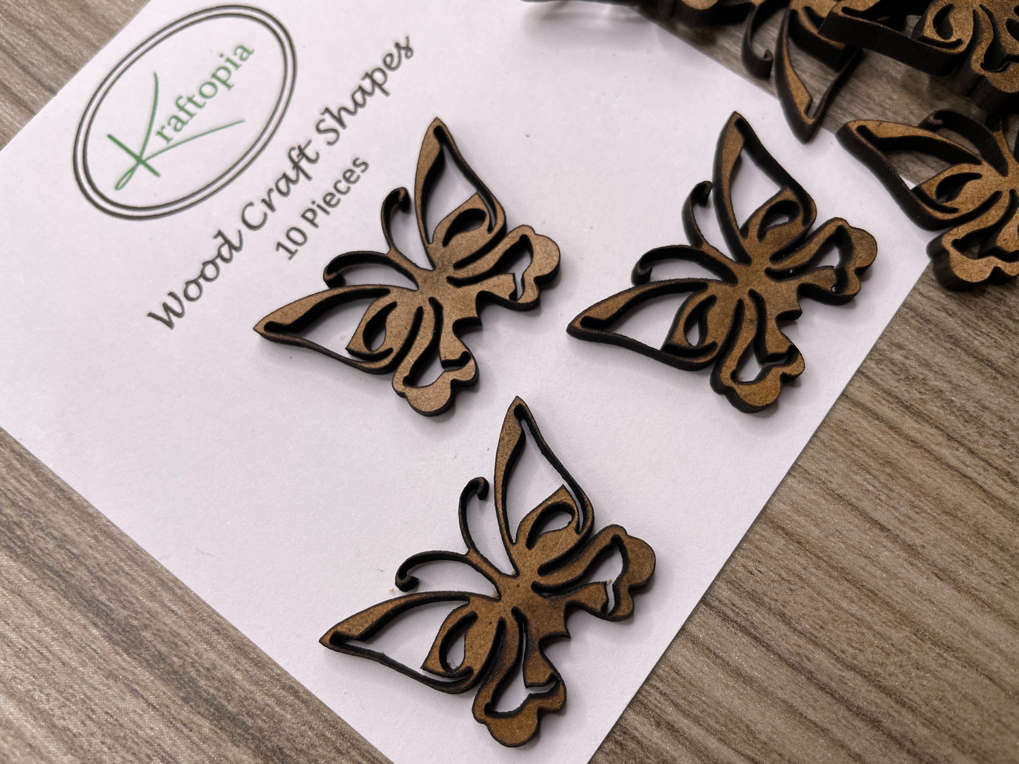 Open Butterfly MDF Craft Blanks