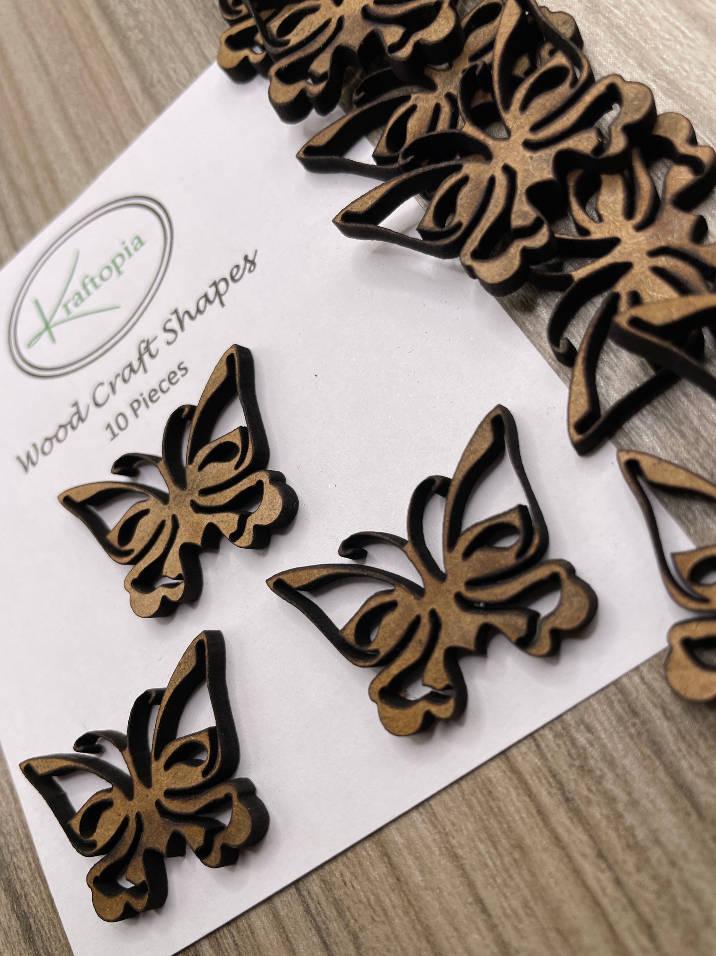 Open Butterfly MDF Craft Blanks