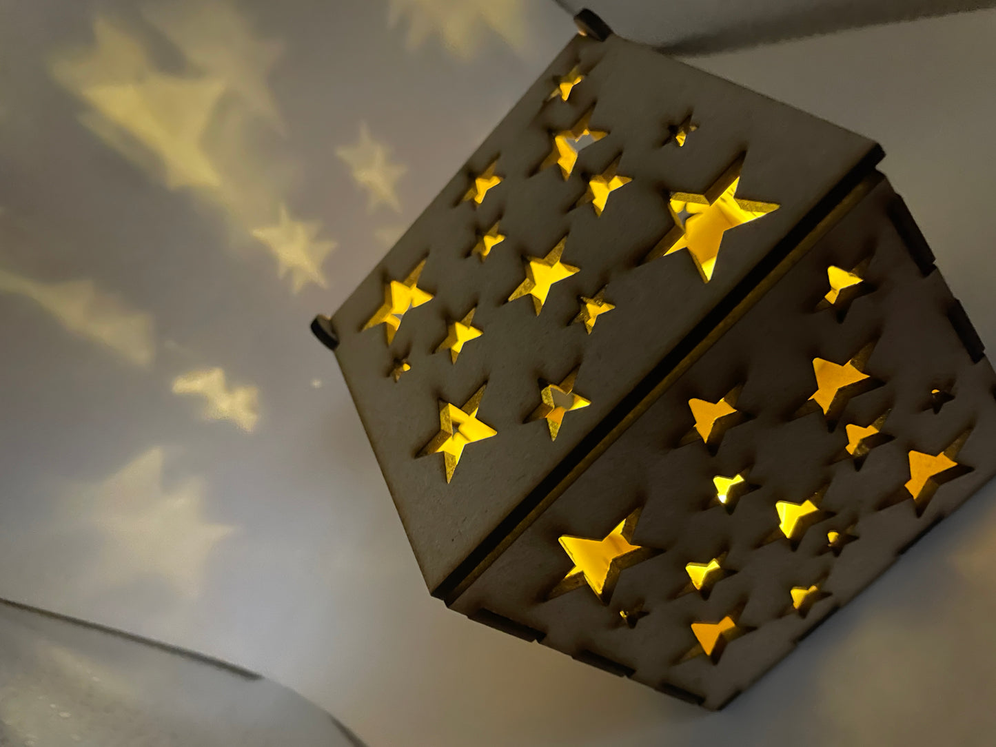 Stars MDF  Night Light