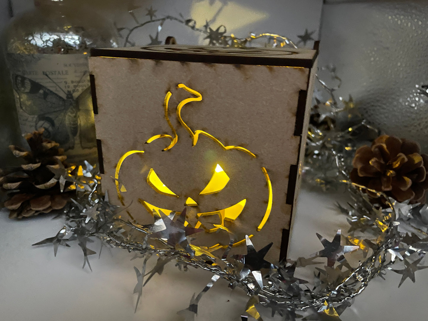 Pumpkin MDF Craft Kit Night Light