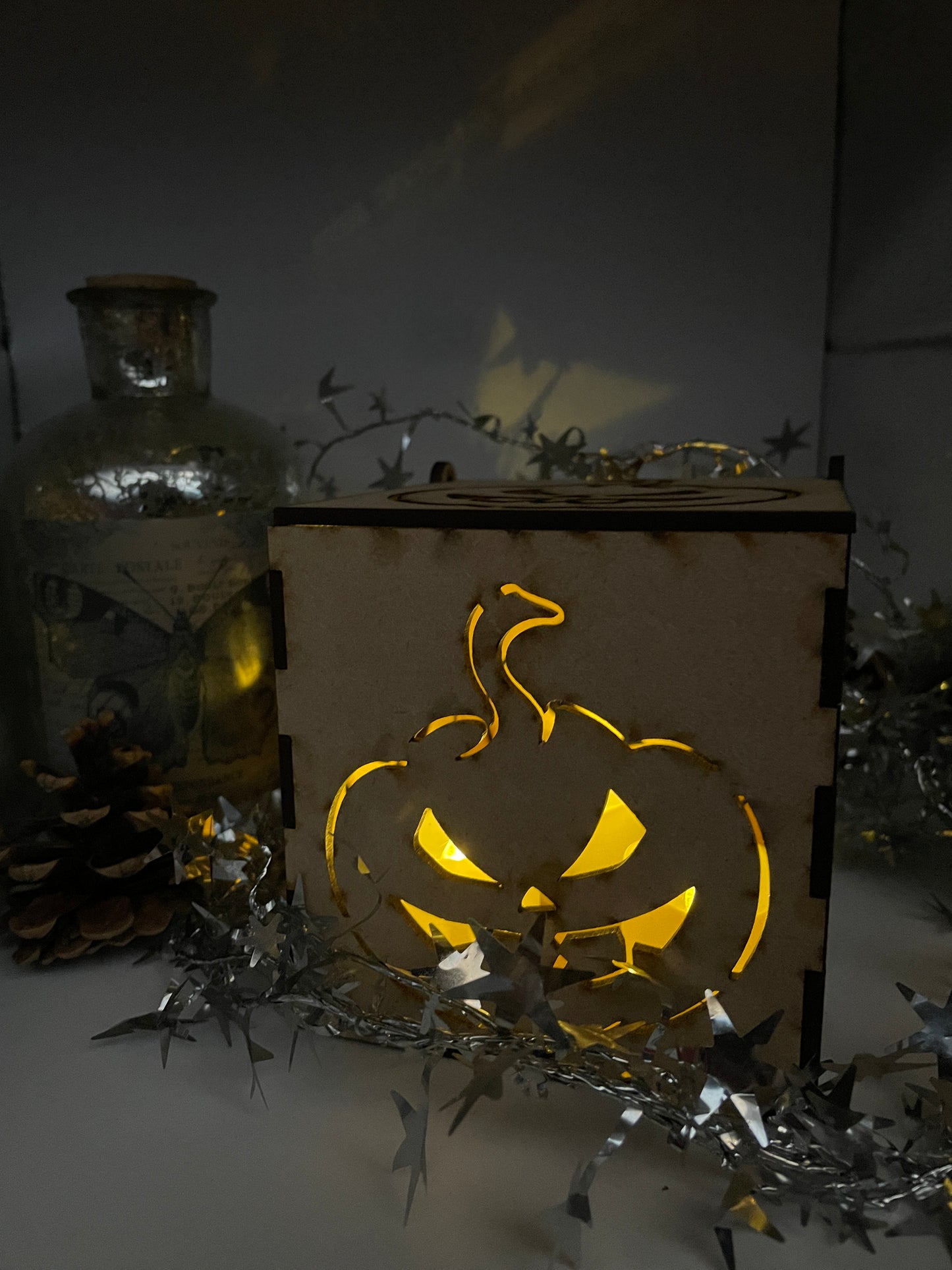 Pumpkin MDF Craft Kit Night Light