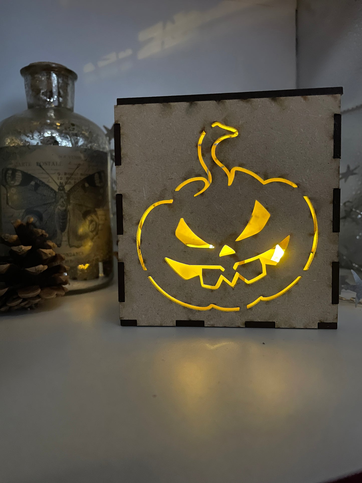 Pumpkin MDF Craft Kit Night Light