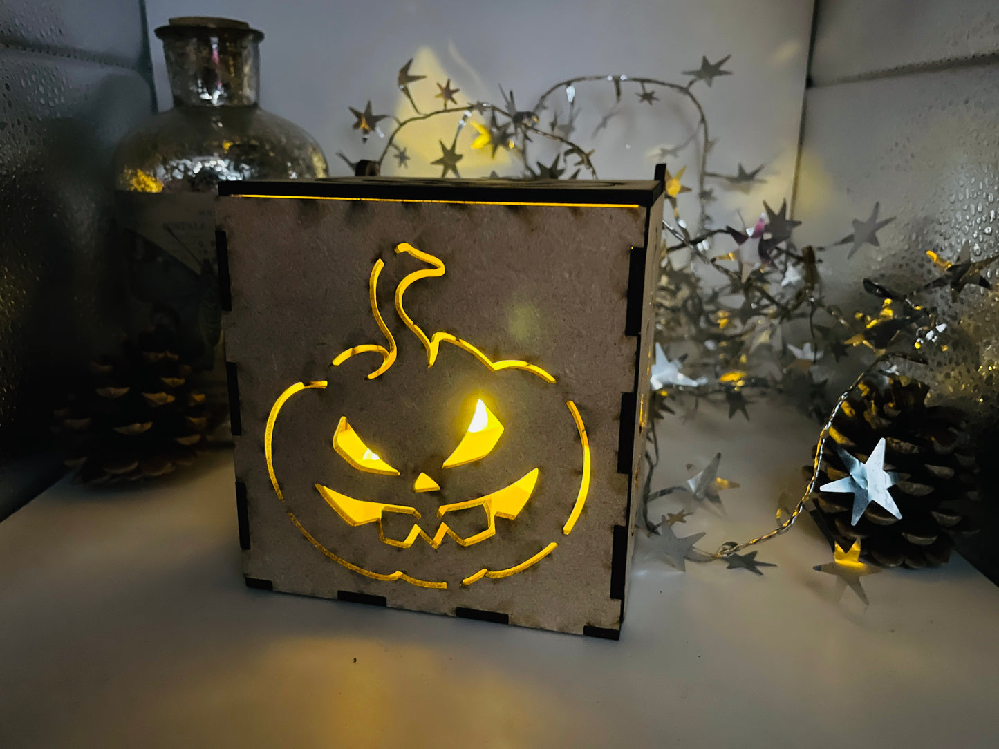 Pumpkin MDF Craft Kit Night Light