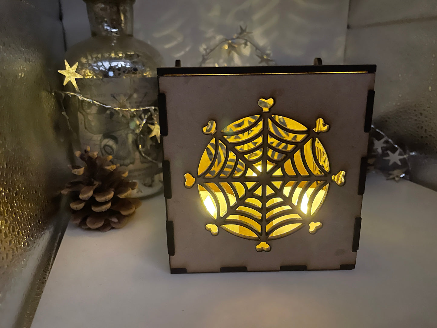 Cobweb Night Light Craft Kit