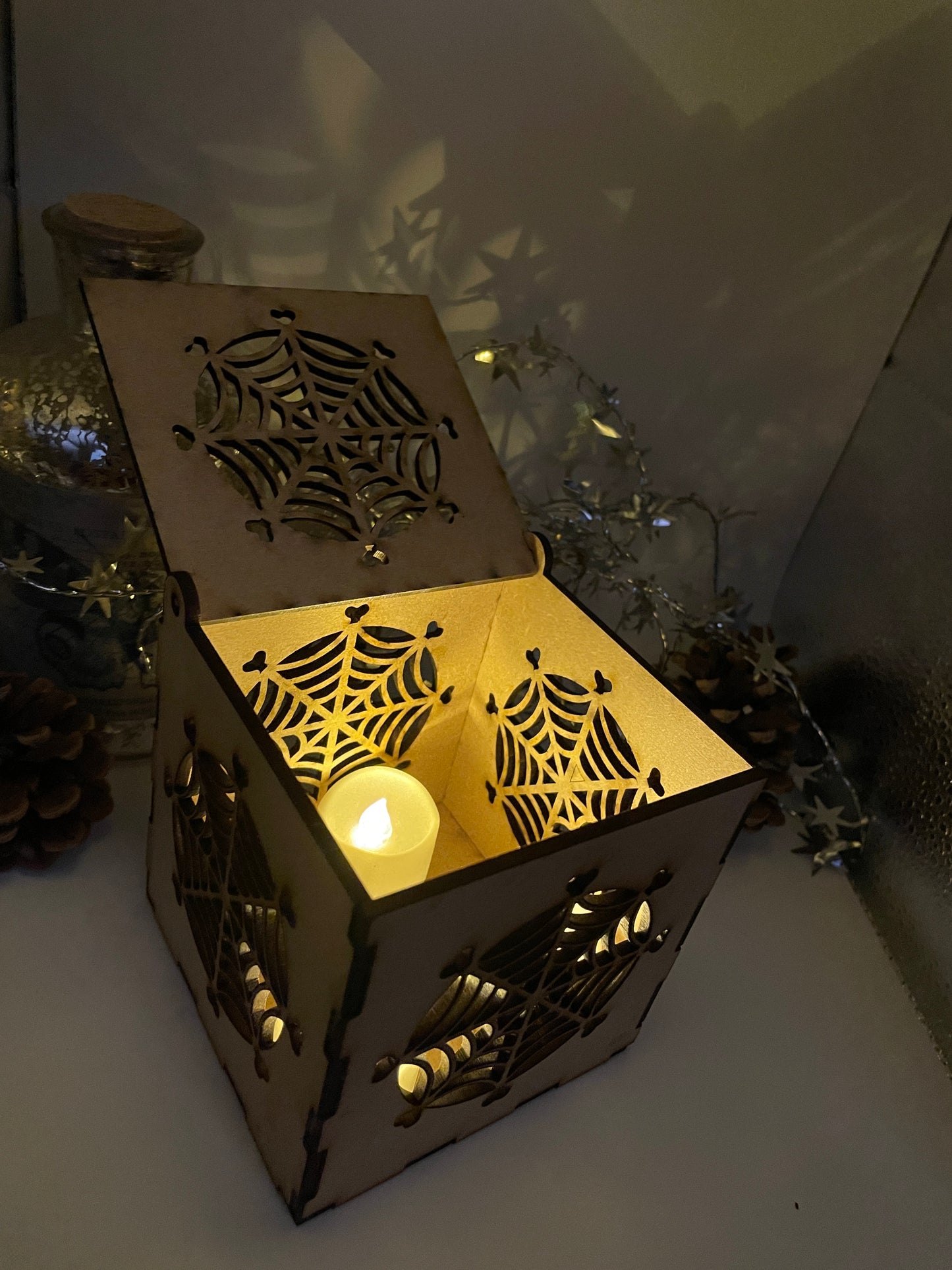 Cobweb Night Light Craft Kit