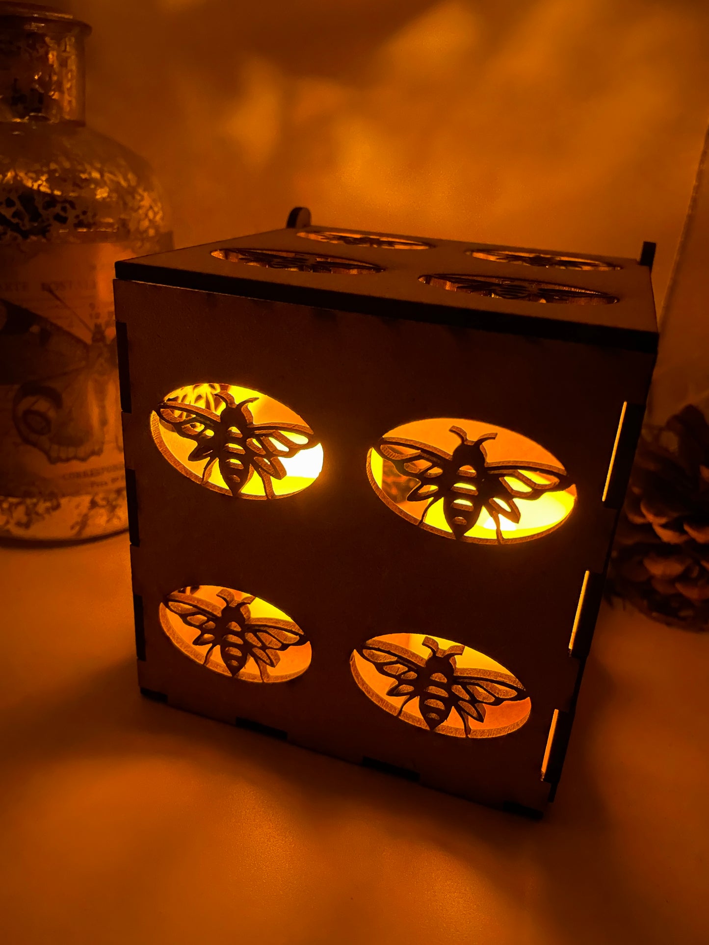 Bee MDF Night Light Craft Kit