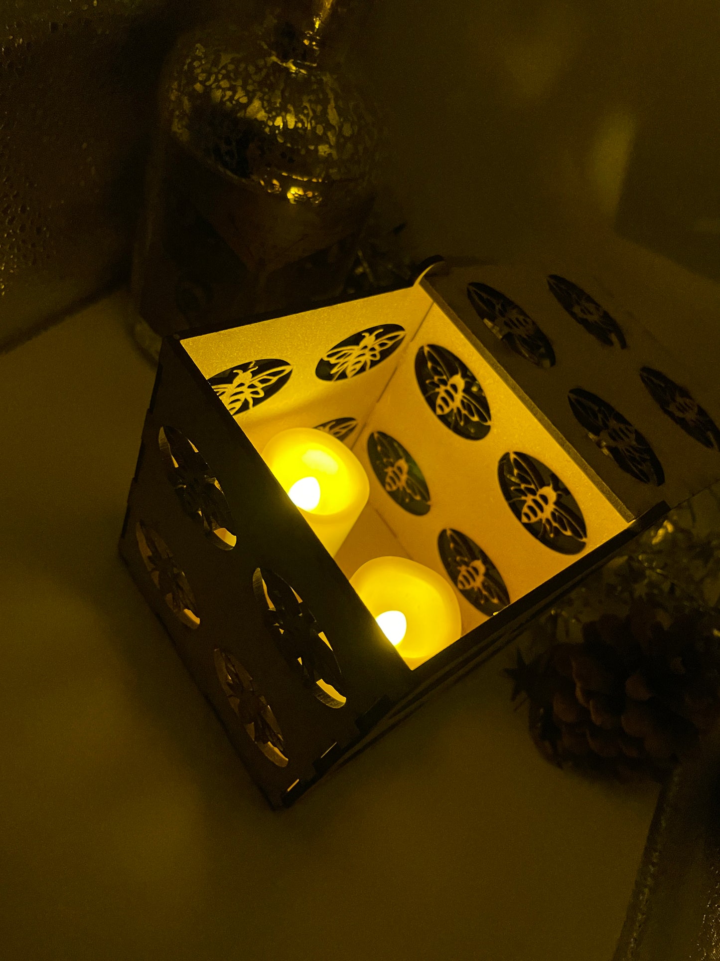 Bee MDF Night Light Craft Kit