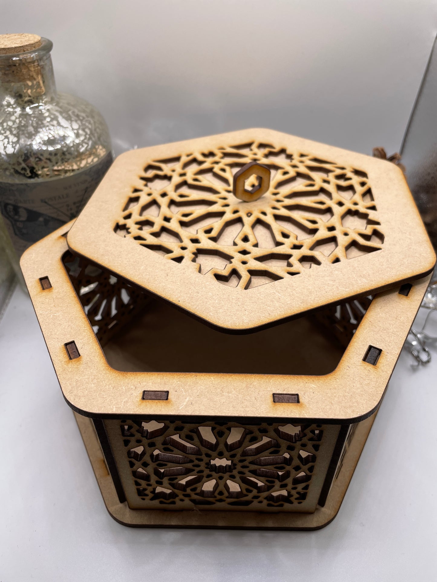 Moorish Style Trinket Storage Boxes MDF Craft Kit