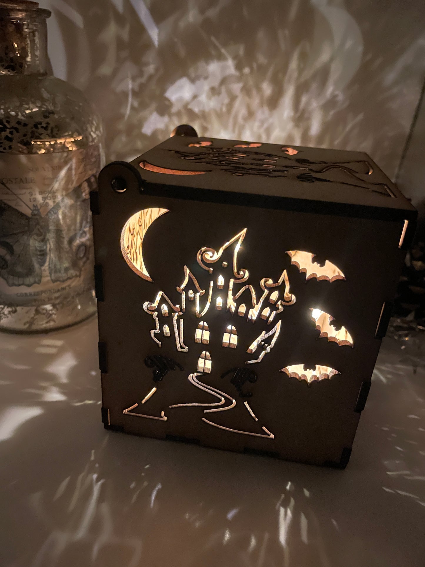 Haunted House MDF Craft Kit Night Light