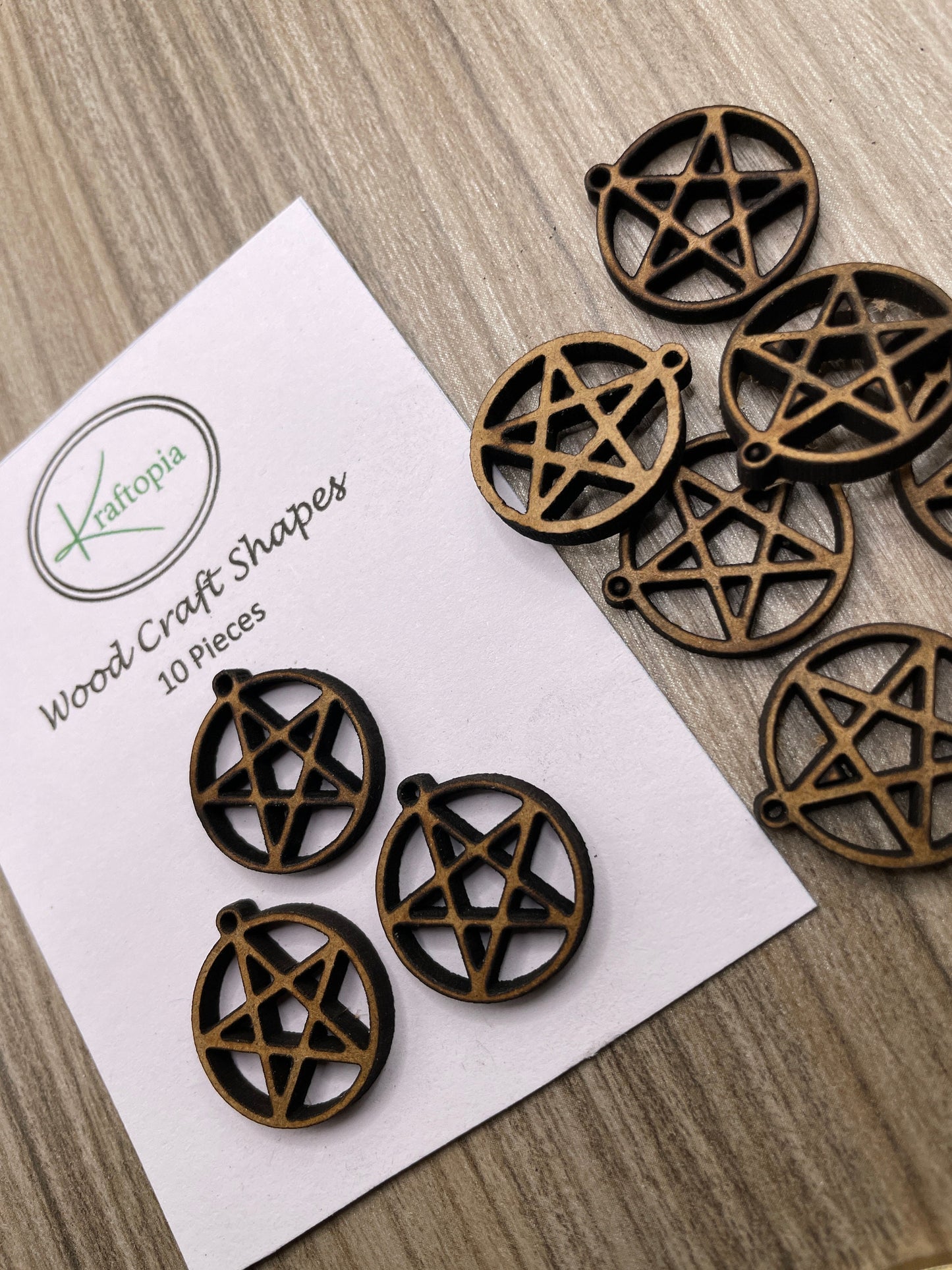 Pentacle MDF Craft Blanks