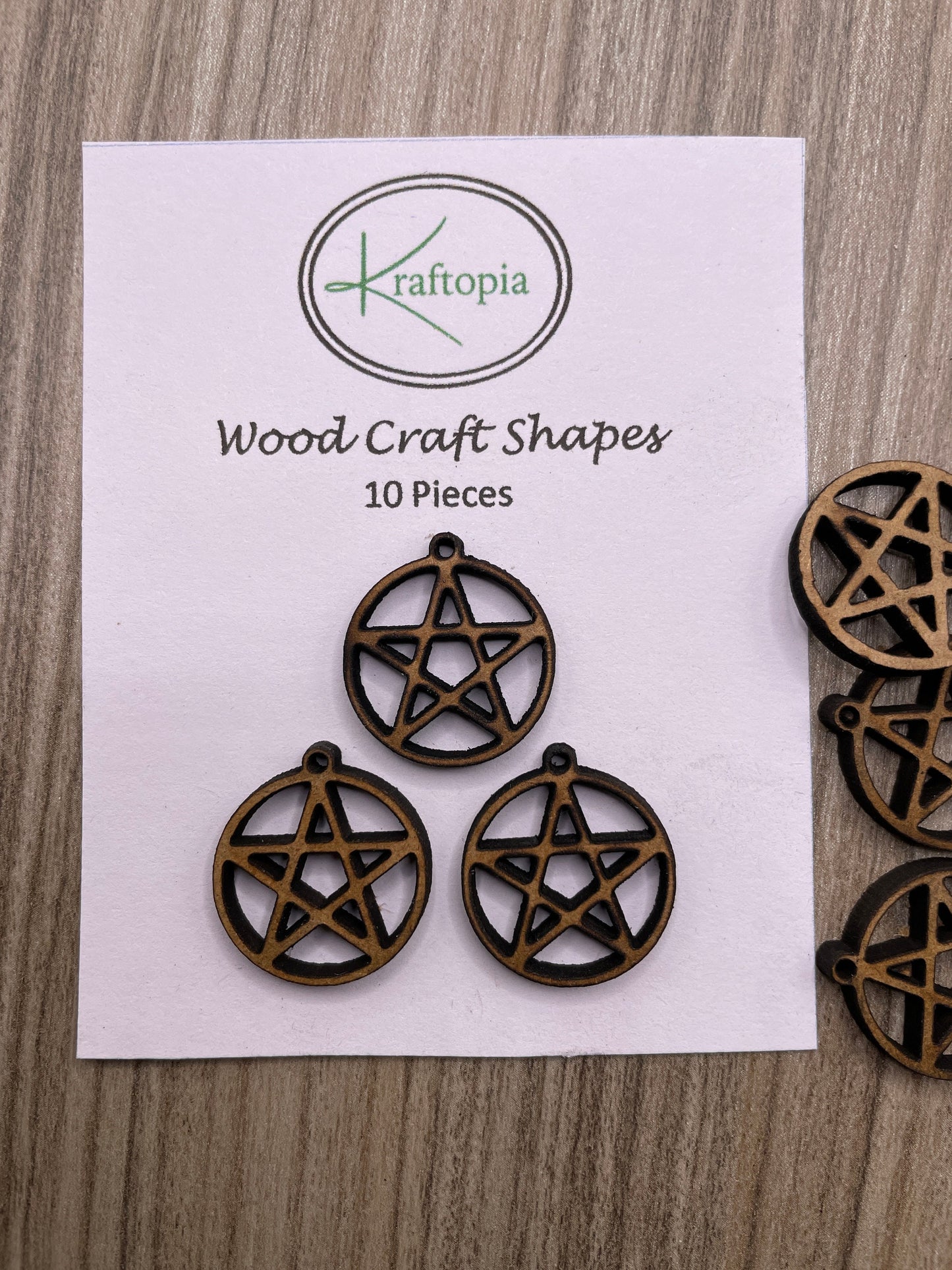 Pentacle MDF Craft Blanks