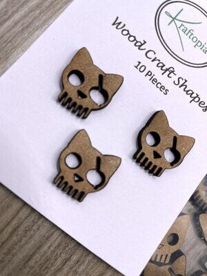 Pirate Kitty MDF Craft Blanks