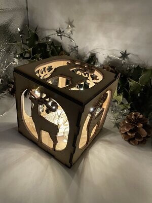 Reindeer / Stag MDF Craft Kit Night Light